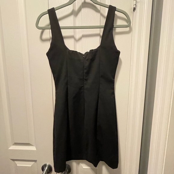 NWOT- Zara Black Mini Bodycon Dress - Picture 8 of 8